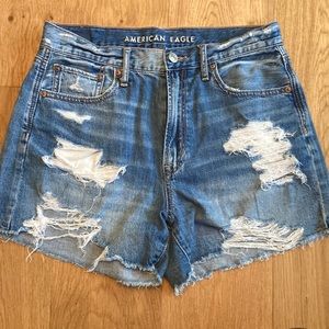 American eagle denim shorts